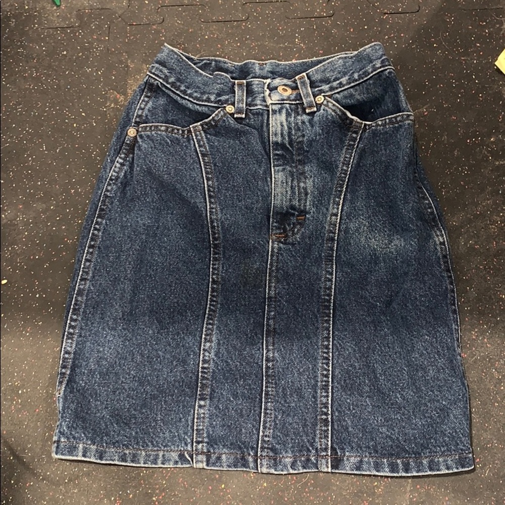 Jean skirt